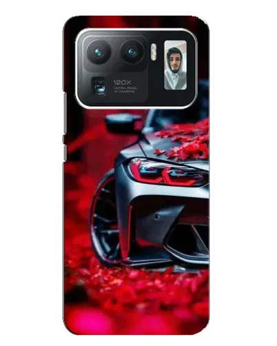 Чехол для Xiaomi Mi 11 Ultra с картинкой «Спортивная BMW и цветы» Чехол для Xiaomi Mi 11 Ultra с картинкой «Спортивная BMW и цветы»