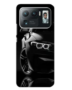 Чохол для Xiaomi Mi 11 Ultra з картинкою «Чорна BMW — профіль»