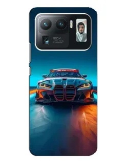 Чохол для Xiaomi Mi 11 Ultra з картинкою «BMW — вогні неону»