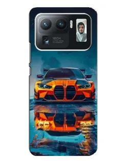 Чохол для Xiaomi Mi 11 Ultra з картинкою «BMW — золота емблема»