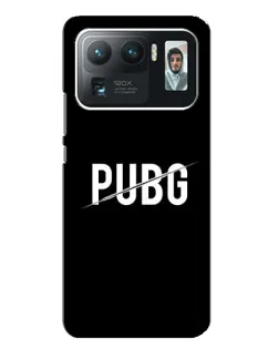 Чехол для Xiaomi Mi 11 Ultra с картинкой «PUBG — белый логотип»