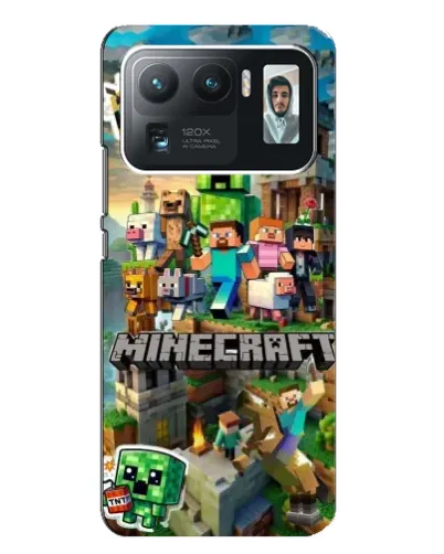 Чехол для Xiaomi Mi 11 Ultra с картинкой «Замок Minecraft»