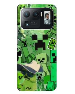 Чехол для Xiaomi Mi 11 Ultra с картинкой «Криперы Minecraft» Чехол для Xiaomi Mi 11 Ultra с картинкой «Криперы Minecraft»