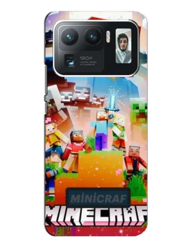 Чехол для Xiaomi Mi 11 Ultra с картинкой «Minecraft герои игры»