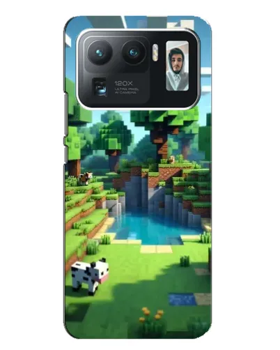 Чехол для Xiaomi Mi 11 Ultra с картинкой «Minecraft летний день»
