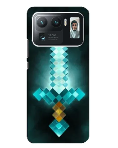 Чехол для Xiaomi Mi 11 Ultra с картинкой «Алмазный меч неон»