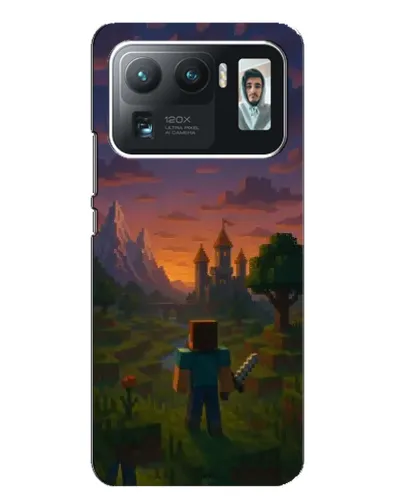 Чехол для Xiaomi Mi 11 Ultra с картинкой «Стив у башни»