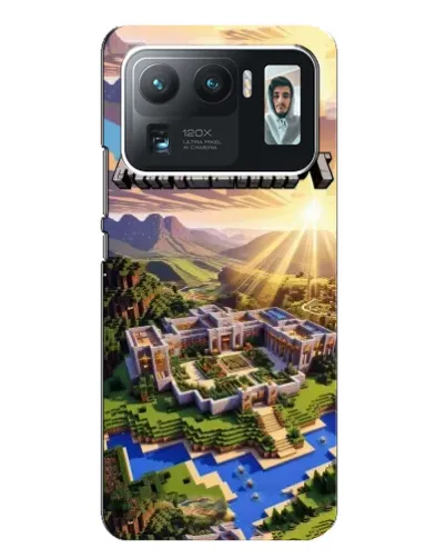 Чехол для Xiaomi Mi 11 Ultra с картинкой «Minecraft панорама»