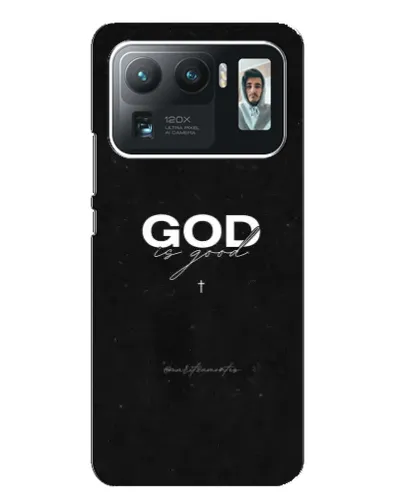 Чехол для Xiaomi Mi 11 Ultra с картинкой «GOD — Бог над всем»