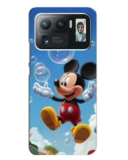 Чехол для Xiaomi Mi 11 Ultra с картинкой «Mickey и мыльные пузыри»