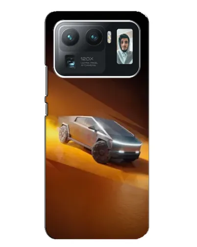 Чехол для Xiaomi Mi 11 Ultra с картинкой «Cybertruck в пустыне»