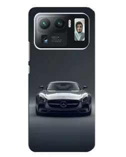 Чехол для Xiaomi Mi 11 Ultra с картинкой «Mercedes на черном»