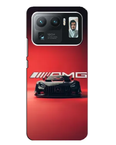 Чехол для Xiaomi Mi 11 Ultra с картинкой «Mercedes AMG — красная линия»
