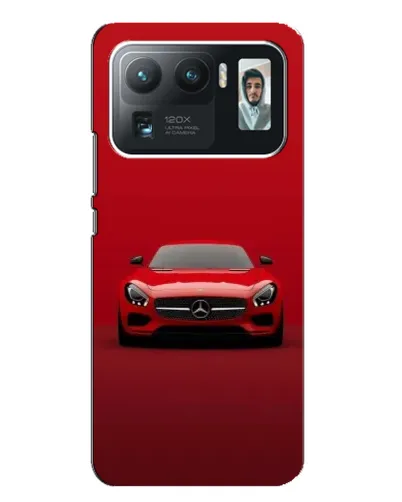 Чехол для Xiaomi Mi 11 Ultra с картинкой «Красный Mercedes AMG»