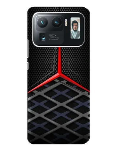 Чехол для Xiaomi Mi 11 Ultra с картинкой «Mercedes Carbon Grid»