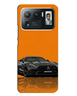 Чехол для Xiaomi Mi 11 Ultra с картинкой «Оранжевый Mercedes AMG»