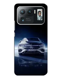 Чехол для Xiaomi Mi 11 Ultra с картинкой «Ночной Mercedes EQ»