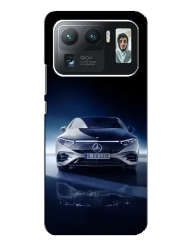 Чехол для Xiaomi Mi 11 Ultra с картинкой «Ночной Mercedes EQ»