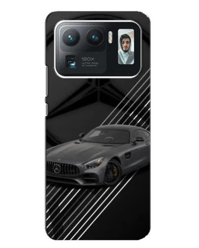 Чехол для Xiaomi Mi 11 Ultra с картинкой «Mercedes AMG — графика»