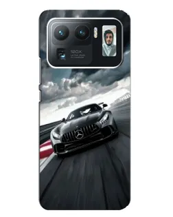 Чехол для Xiaomi Mi 11 Ultra с картинкой «Гоночный Mercedes AMG»