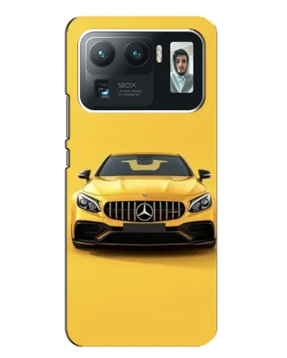 Чехол для Xiaomi Mi 11 Ultra с картинкой «Желтый Mercedes GT»