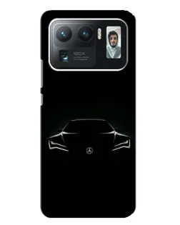 Чехол для Xiaomi Mi 11 Ultra с картинкой «Mercedes — силуэт авто»