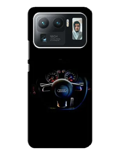 Чехол для Xiaomi Mi 11 Ultra с картинкой «Салон Audi — руль»