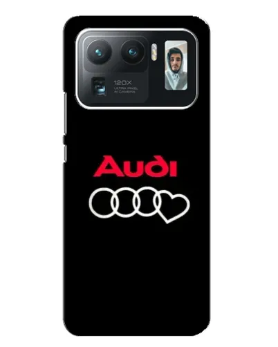 Чехол для Xiaomi Mi 11 Ultra с картинкой «Логотип Audi Heart»
