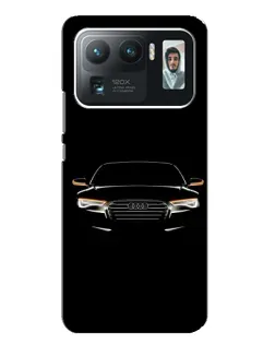 Чехол для Xiaomi Mi 11 Ultra с картинкой «Audi — ночной контур»