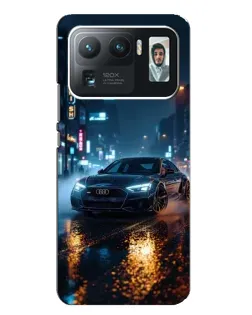 Чехол для Xiaomi Mi 11 Ultra с картинкой «Ночной город и Audi»