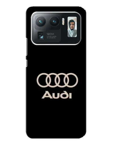 Чехол для Xiaomi Mi 11 Ultra с картинкой «Audi — золотой логотип»