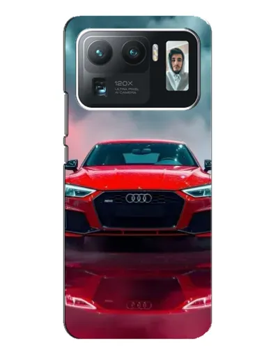 Чехол для Xiaomi Mi 11 Ultra с картинкой «Audi RS — красный стиль»
