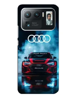Чехол для Xiaomi Mi 11 Ultra с картинкой «Audi Sport — неон»