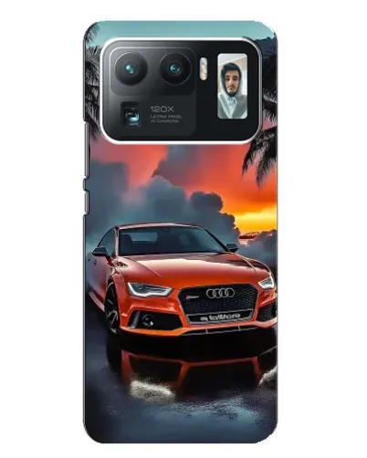 Чехол для Xiaomi Mi 11 Ultra с картинкой «Audi — закат»