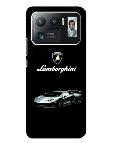 Чехол для Xiaomi Mi 11 Ultra с картинкой «Логотип Lamborghini классика»