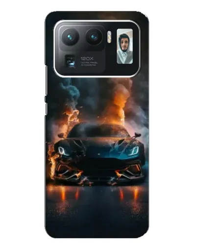 Чехол для Xiaomi Mi 11 Ultra с картинкой «Lamborghini дымная эстетика»