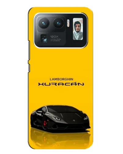 Чехол для Xiaomi Mi 11 Ultra с картинкой «Lamborghini Huracan черный»