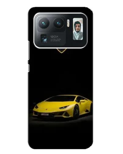 Чехол для Xiaomi Mi 11 Ultra с картинкой «Lamborghini желтый акцент»