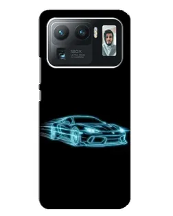 Чехол для Xiaomi Mi 11 Ultra с картинкой «Неоновый контур Lamborghini» Чехол для Xiaomi Mi 11 Ultra с картинкой «Неоновый контур Lamborghini»
