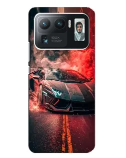 Чехол для Xiaomi Mi 11 Ultra с картинкой «Lamborghini красный дым» Чехол для Xiaomi Mi 11 Ultra с картинкой «Lamborghini красный дым»