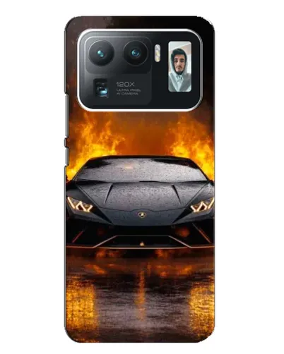 Чехол для Xiaomi Mi 11 Ultra с картинкой «Lamborghini в огне»