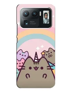 Чехол для Xiaomi Mi 11 Ultra с картинкой «Единорог Pusheen»