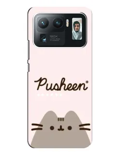 Чехол для Xiaomi Mi 11 Ultra с картинкой «Pusheen логотип»