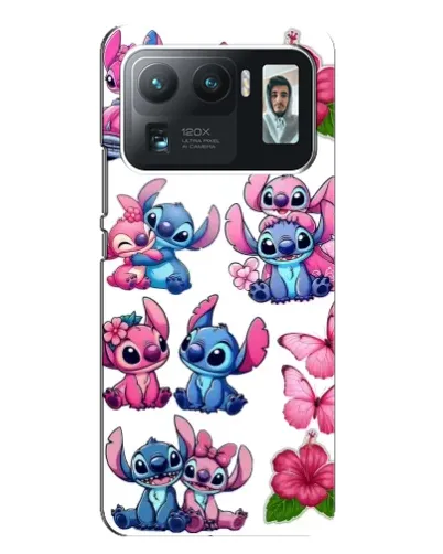Чохол для Xiaomi Mi 11 Ultra з картинкою «Стікери Stitch та Angel» Чохол для Xiaomi Mi 11 Ultra з картинкою «Стікери Stitch та Angel»