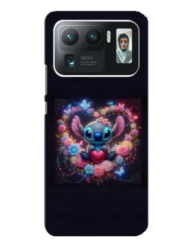 Чохол для Xiaomi Mi 11 Ultra з картинкою «Stitch у квітах» Чохол для Xiaomi Mi 11 Ultra з картинкою «Stitch у квітах»