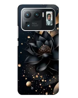 Чехол для Xiaomi Mi 11 Ultra с картинкой «Черный лотос» Чехол для Xiaomi Mi 11 Ultra с картинкой «Черный лотос»