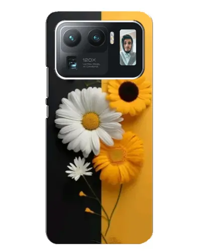 Чехол для Xiaomi Mi 11 Ultra с картинкой «Подсолнух и ромашка»