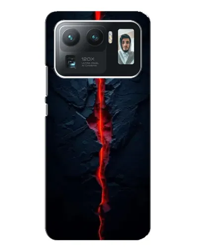 Чехол для Xiaomi Mi 11 Ultra с картинкой «Kрасная лавовая трещина» Чехол для Xiaomi Mi 11 Ultra с картинкой «Kрасная лавовая трещина»