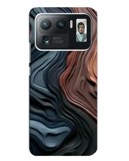 Чехол для Xiaomi Mi 11 Ultra с картинкой «Цветные волны каньона»