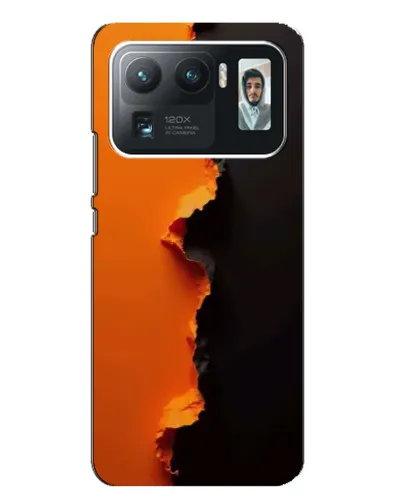 Чехол для Xiaomi Mi 11 Ultra с картинкой «Оранжевый разлом» Чехол для Xiaomi Mi 11 Ultra с картинкой «Оранжевый разлом»